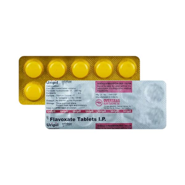 Uripil 200mg Strip Of 10 Tablets