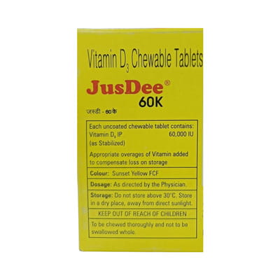 Jusdee 60k Strip Of 4 Tablets