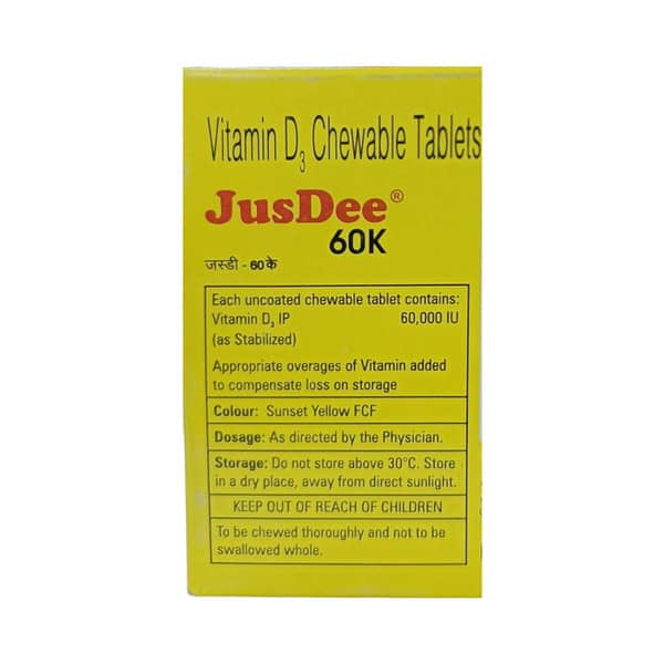 Jusdee 60K Strip Of 4 Tablets