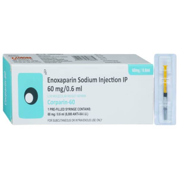 Corparin 60Mg Pre Filled Syringe Of 0.6Ml Injection