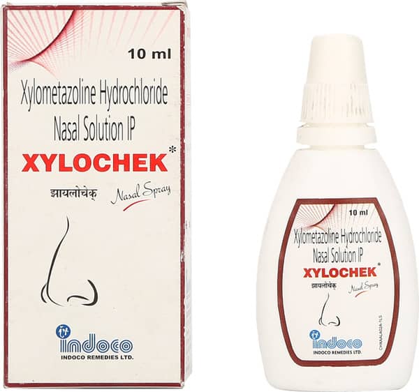 Xylochek 0.1% Bottle Of 10ml Nasal Spray