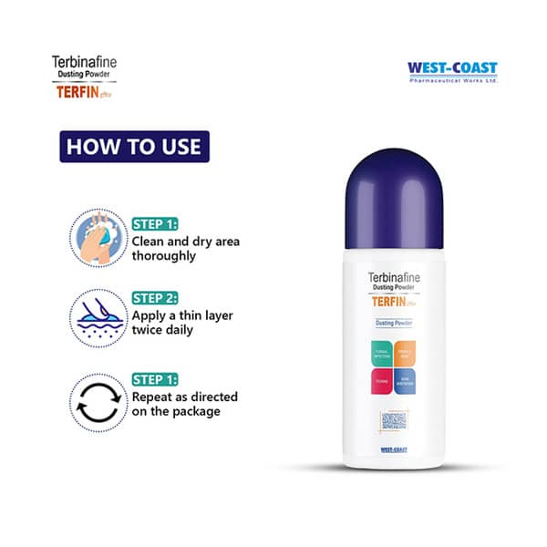 Terfin 0.1% Dusting Powder 100gm