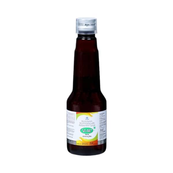 V&M Nu Mango Flavour Bottle Of 200ml Syrup