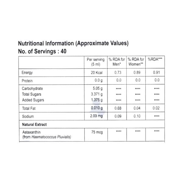 V&M Nu Mango Flavour Bottle Of 200ml Syrup