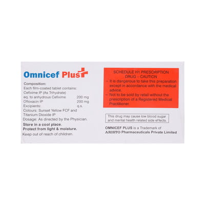 Omnicef Plus Strip Of 10 Tablets