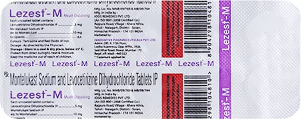 Lezest Md M Tablets