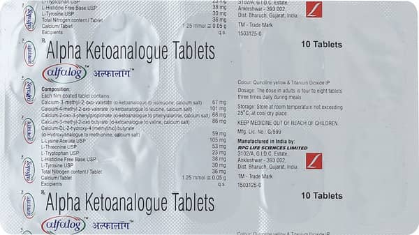 Alfalog Strip Of 10 Tablets