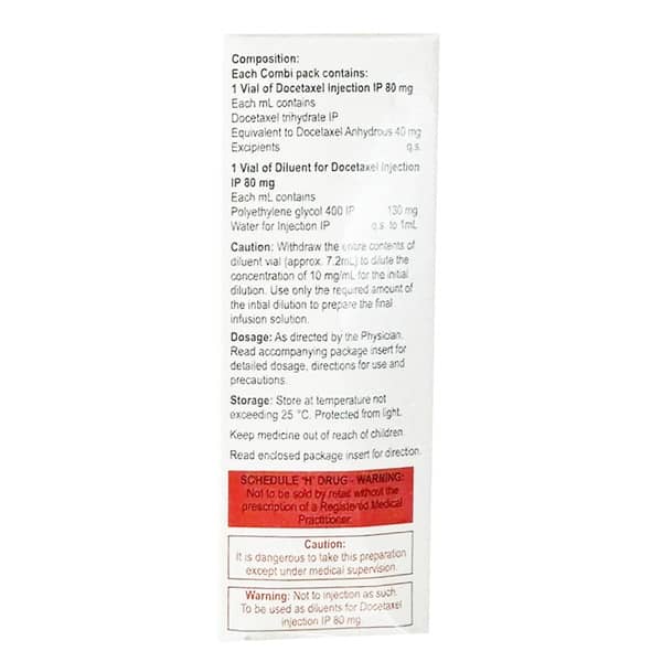 Docel 80Mg Injection