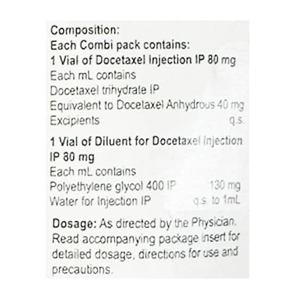 Docel 80Mg Injection