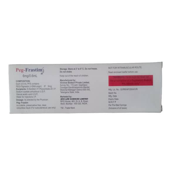 Peg Frastim 6Mg Injection