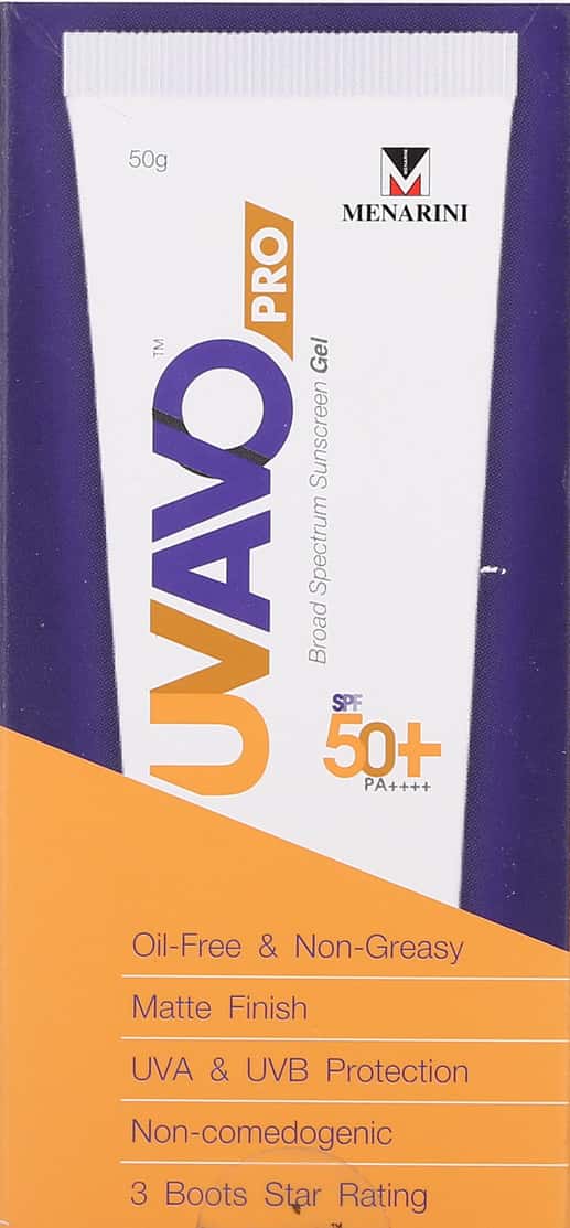 MENARINI PHARMACEUTICAL COMPANY Uv Avo Pro Spf 50 Plus 50g Gel - Image 1