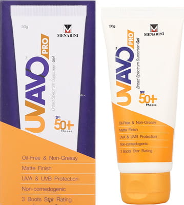Uv Avo Pro Spf 50 Plus Tube Of 50gm Gel