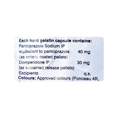 Panbloc D Strip Of 10 Capsules