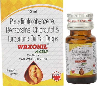 Waxonil Activ Bottle Of 10ml Ear Drops