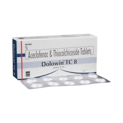Dolowin Tc 8mg Strip Of 10 Tablets