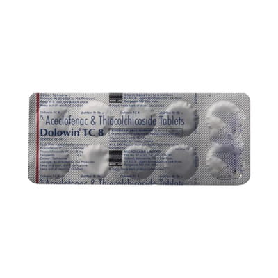 Dolowin Tc 8mg Strip Of 10 Tablets
