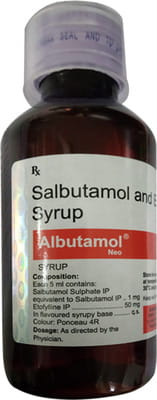 Albutamol Neo Bottle Of 100ml Syrup
