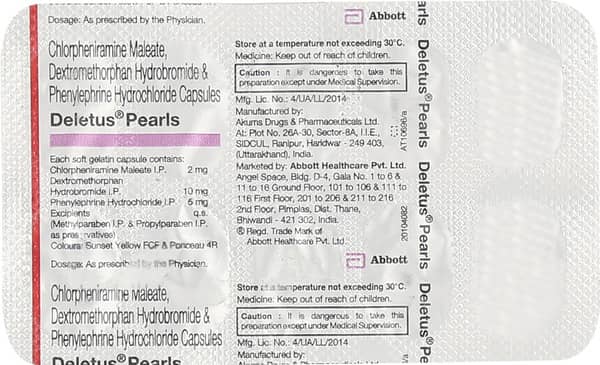 Deletus Pearls Capsule