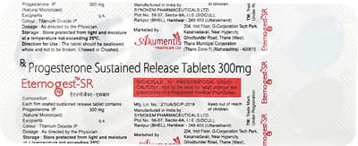 Eternogest Sr 300mg Strip Of 10 Tablets