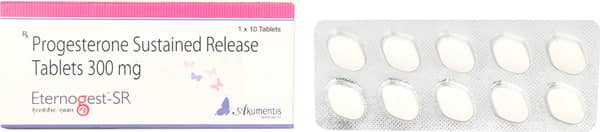 Eternogest Sr 300mg Strip Of 10 Tablets