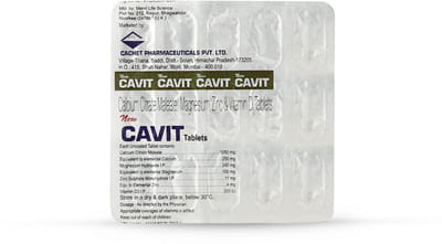 New Cavit Strip Of 15 Tablets