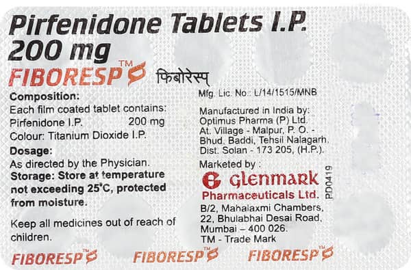 Fiboresp 200Mg Strip Of 10 Tablets