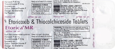 Etorica Mr Strip Of 10 Tablets
