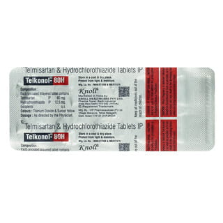 Telkonol H 80Mg Strip Of 10 Tablets