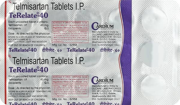 Terelate 40mg Strip Of 15 Tablets