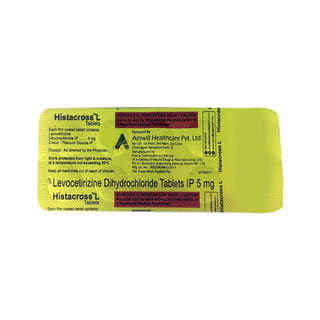 Histacross L 5mg Strip Of 10 Tablets