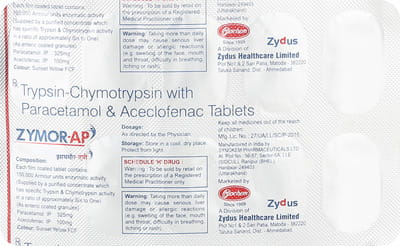 Zymor Ap Strip Of 10 Tablets