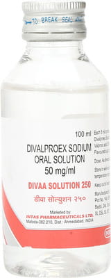 Divaa 250mg Bottle Of 100ml Oral Solution