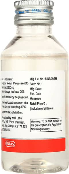 Divaa 250mg Bottle Of 100ml Oral Solution