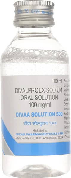 Divaa 500mg Bottle Of 100ml Oral Solution