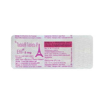 Efil 5mg Strip Of 10 Tablets