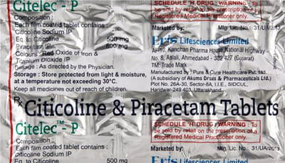 Citelec P Strip Of 10 Tablets