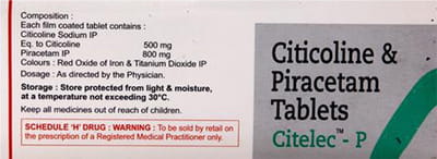 Citelec P Strip Of 10 Tablets
