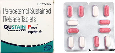 Qustain P 1000mg Strip Of 12 Tablets