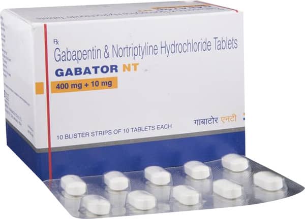 Gabator NT 400/10mg Tablet