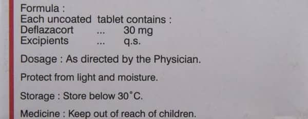 Eticort 30mg Strip Of 6 Tablets