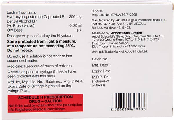 Pro 9 500mg Ampoule Of 2ml Injection