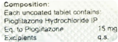 Adglim P 15mg Strip Of 10 Tablets