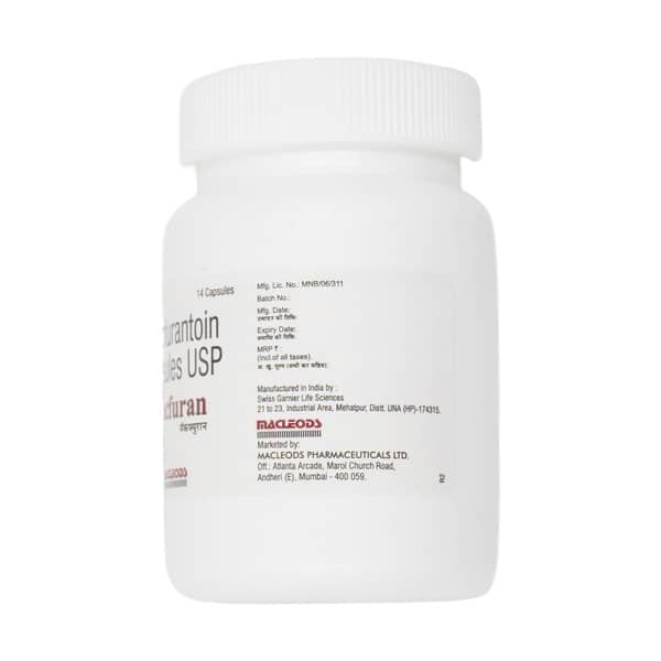 Macfuran 100Mg Bottle Of 14 Capsules