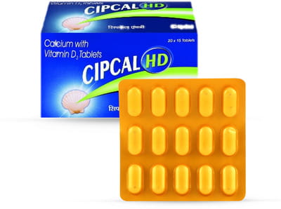 Cipcal Hd Strip Of 15 Tablets