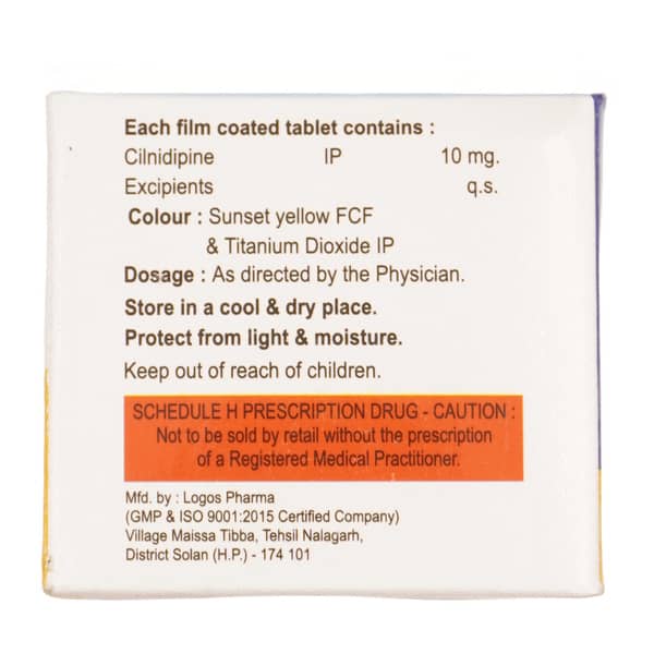 Cilabest 10mg Strip Of 10 Tablets