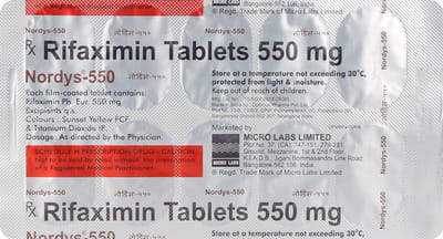 Nordys 550mg Strip Of 10 Tablets