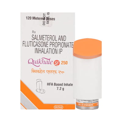 Quikhale Sf 25/250mcg Box Of 120 Metered Dose Inhaler