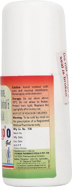 Capsitop O Bottle Of 50gm Roll On Gel