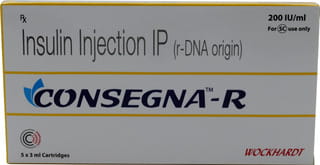 Consegna R 200Iu Cartridges Of 3Ml Injection