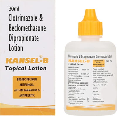 Kansel B Bottle Of 30ml Lotion